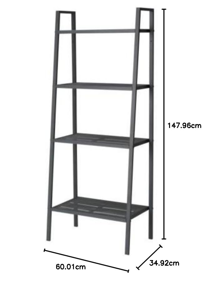 Ikea LERBERG Shelf Unit, Dark grey60x148 cm (23 5/8x58 1/4